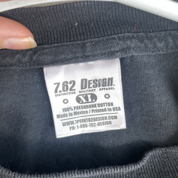 Vintage US Navy Shirt Mens XL Black Signalman Expert Lookout Graphic Tee - Picture 14 of 15